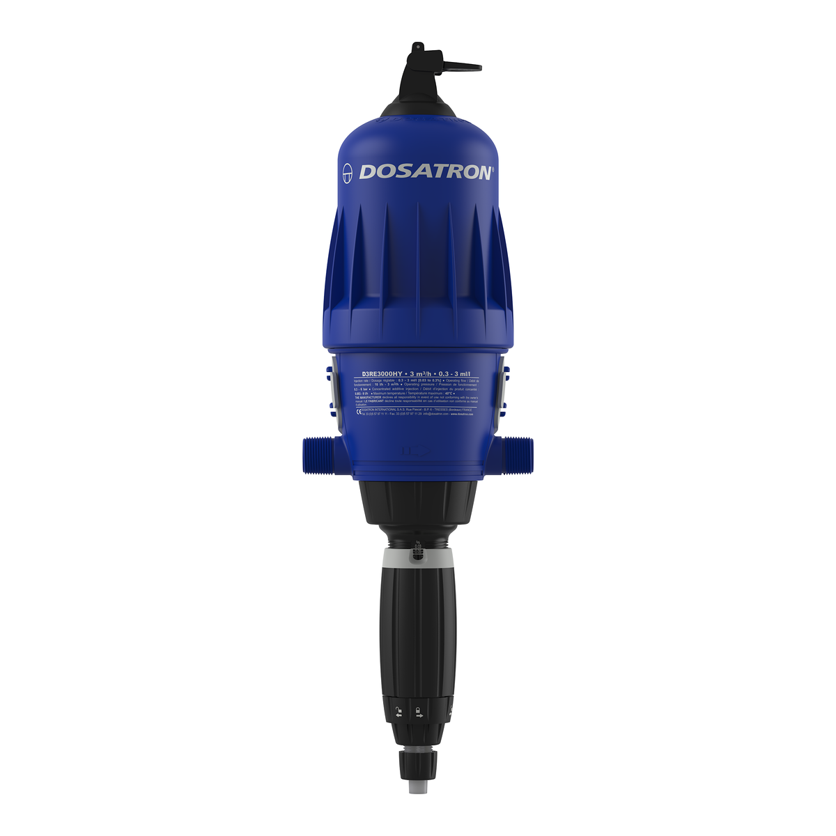 Dosatron D3RE3000-BP-AF-HY 0,03 a 0,3 % juntas AFLAS para alcalinos – ref. 500117