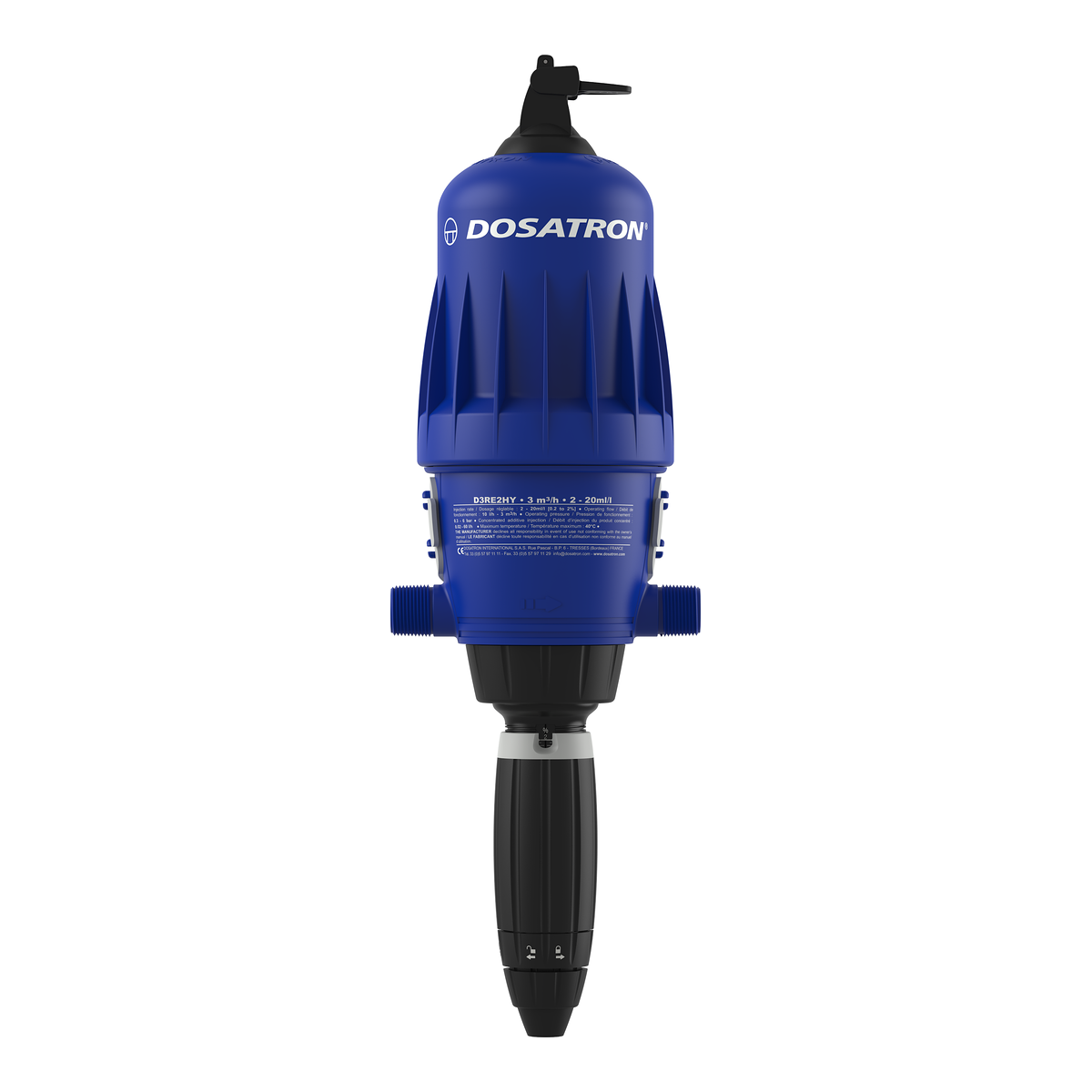 Dosatron D3RE2-BP-VF-HY bomba dosificadora proporcional 0,2 a 2 % – ref. 500116