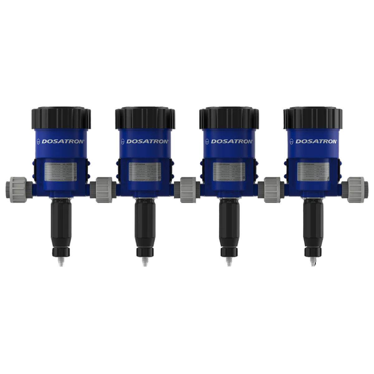 Dosatron Kit Hobby SYSD15RE05VF - sistema de 4 dosificadores proporcionales (imagen del Sistema Hobby)