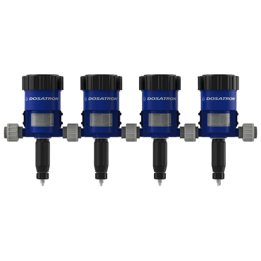 Dosatron Kit Hobby SYSD15RE05VF - sistema de 4 dosificadores proporcionales (imagen del Sistema Hobby)
