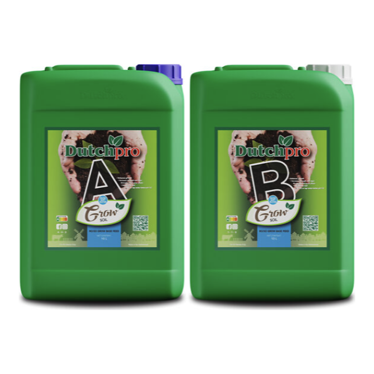 Grow Coco A+B Soft Water DUTCH PRO - Vista 2 | Wachsen Sie die Branche