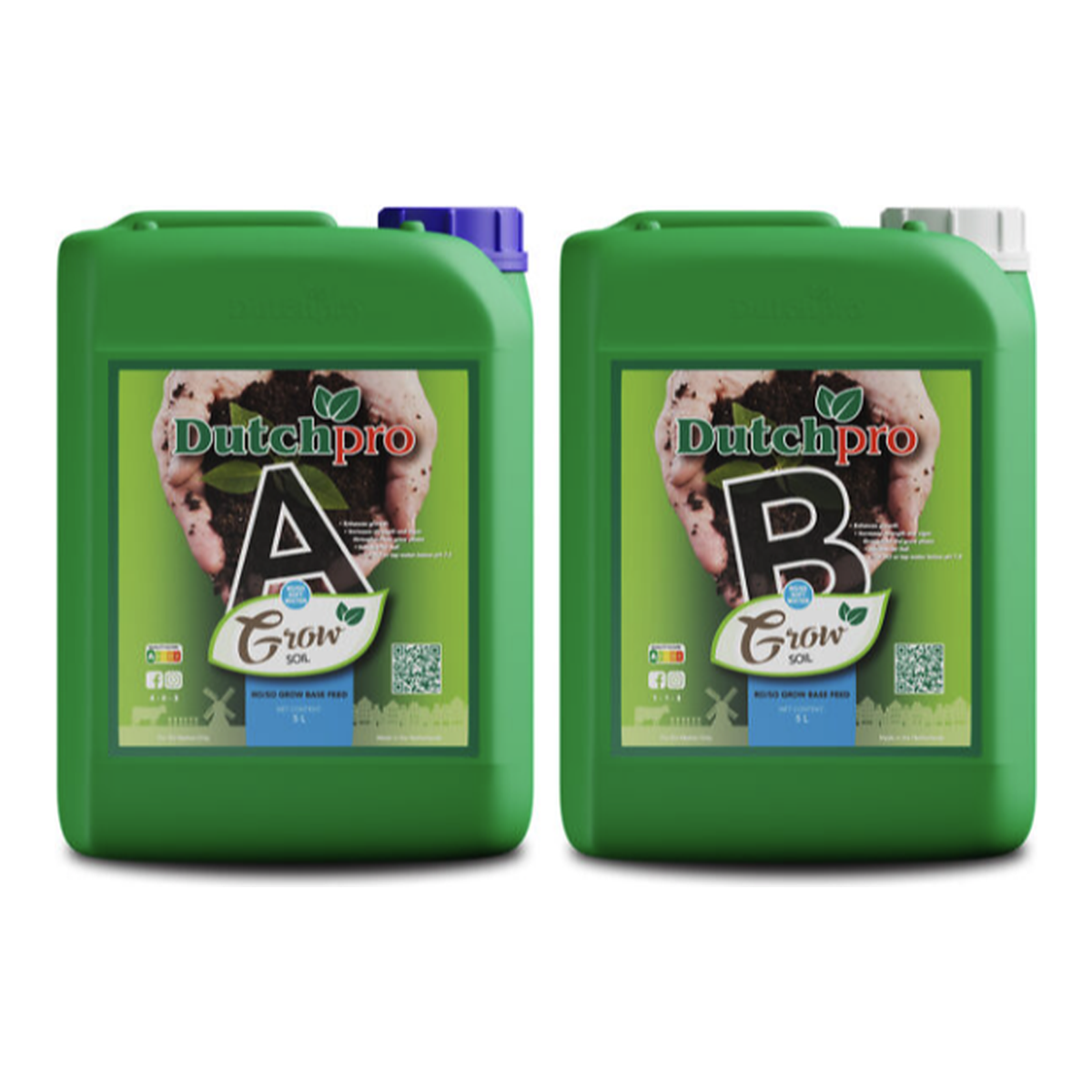 Grow Coco A+B Soft Water DUTCH PRO - Vista 3 | Wachsen Sie die Branche