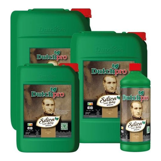 Dutch Pro Von Liebig Silica, corrector de silicio para fortalecimiento de plantas en cultivo