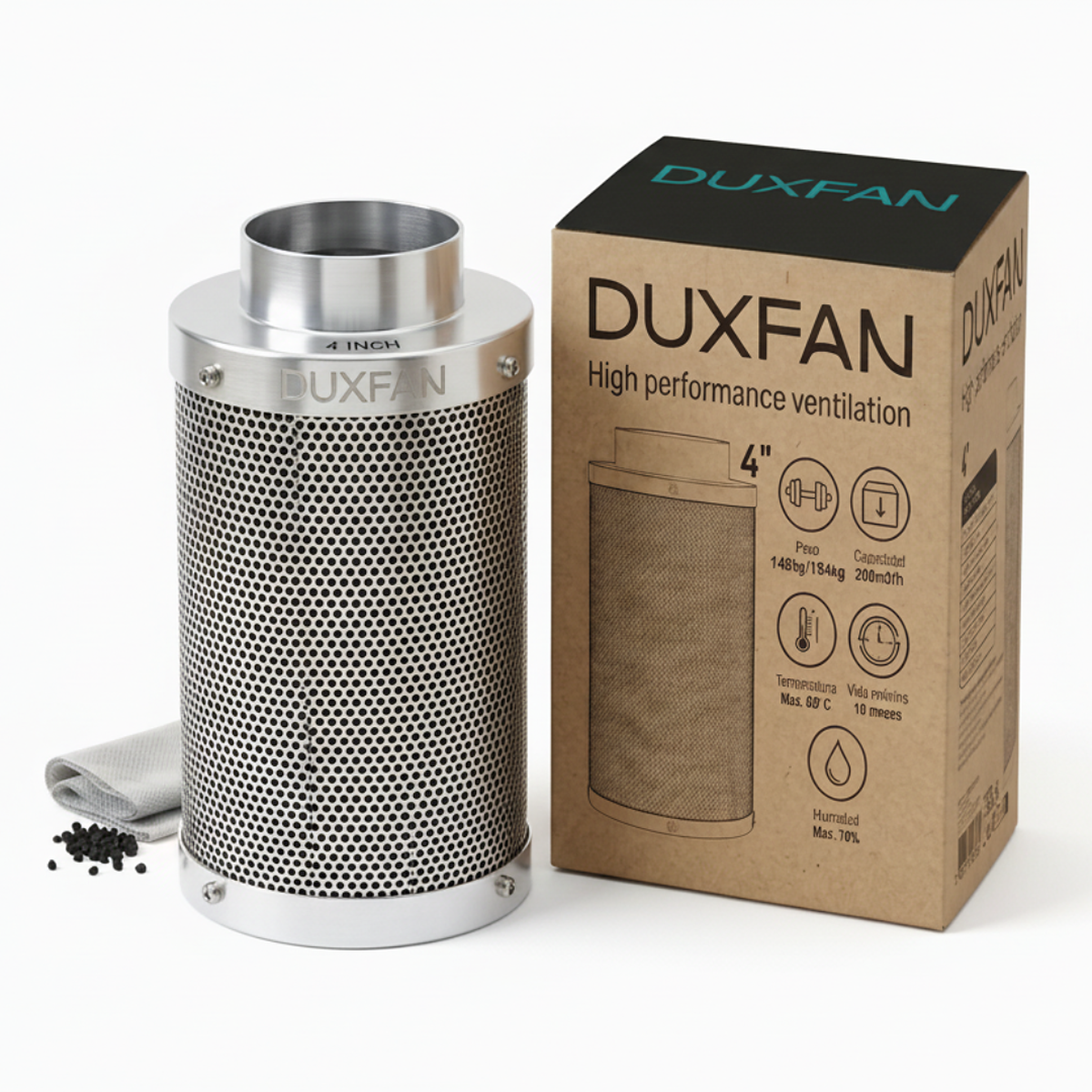 Industrial activated carbon filters Filter Series Duxfan - View 2 | Grow Industry