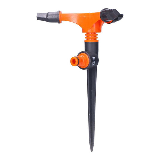 EDM Aspersor Rotativo de Tres Brazos con Estaca