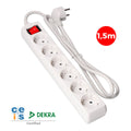 Schuko Multiple Plug Base with EDM Switch - Small Electrical Equipment | Grow Industry