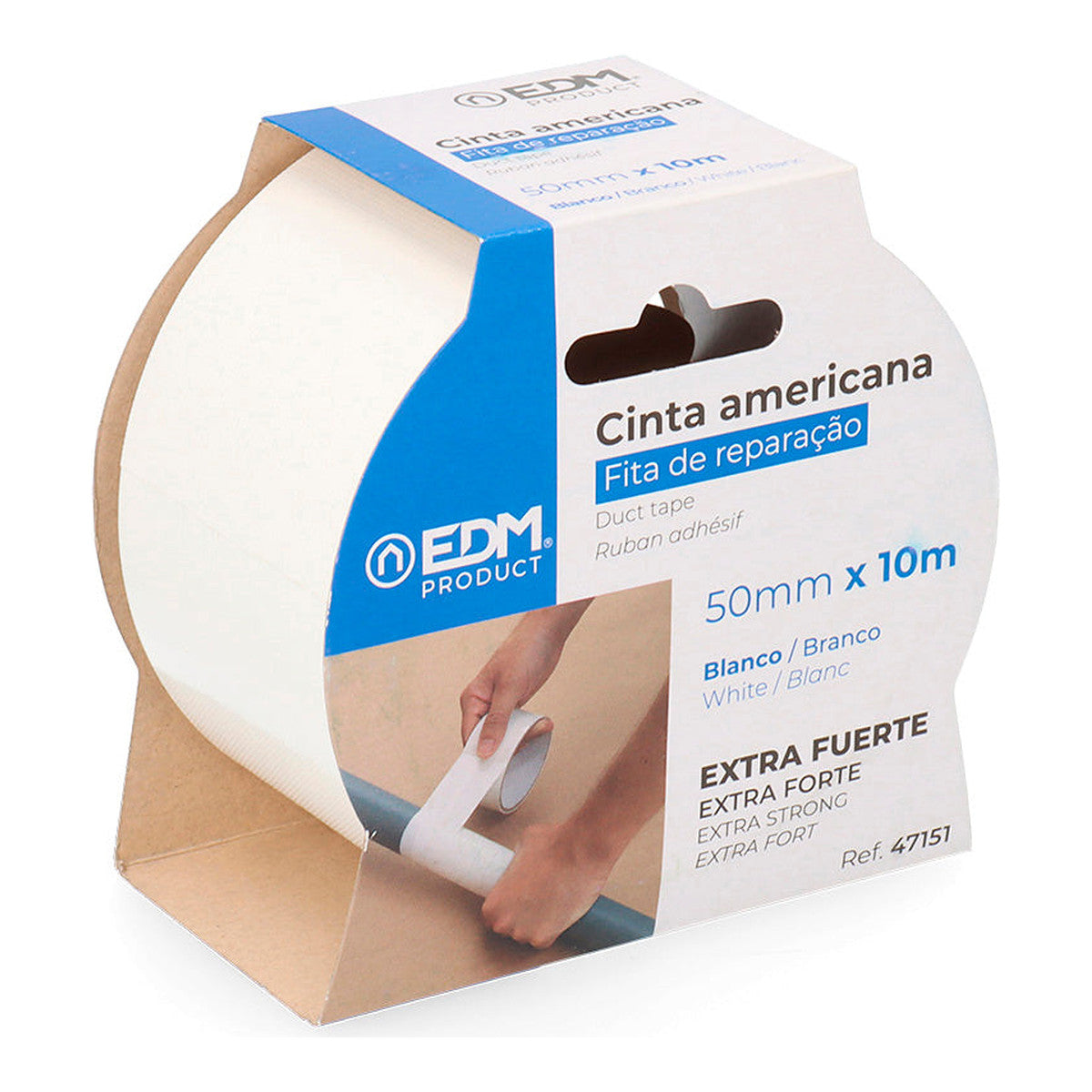 AMERIKANISCHES MEHRZWECKBAND 10 m x 50 mm EDM – Ansicht 3 | Wachsen Sie die Branche