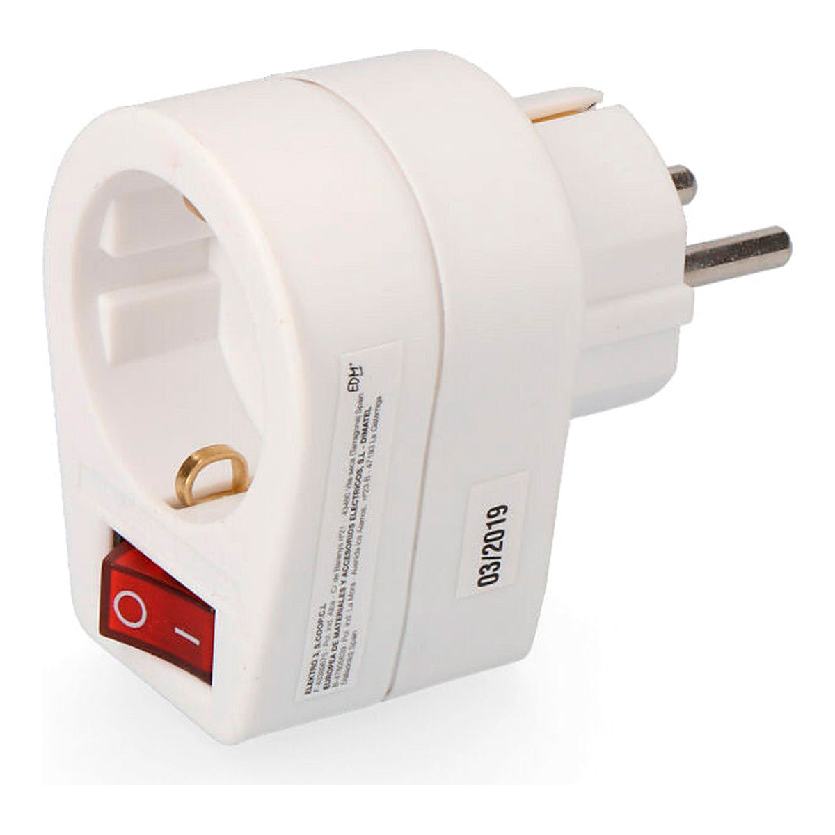 Adapter Plug with EDM Switch - Small Electrical Material | Grow Industry
