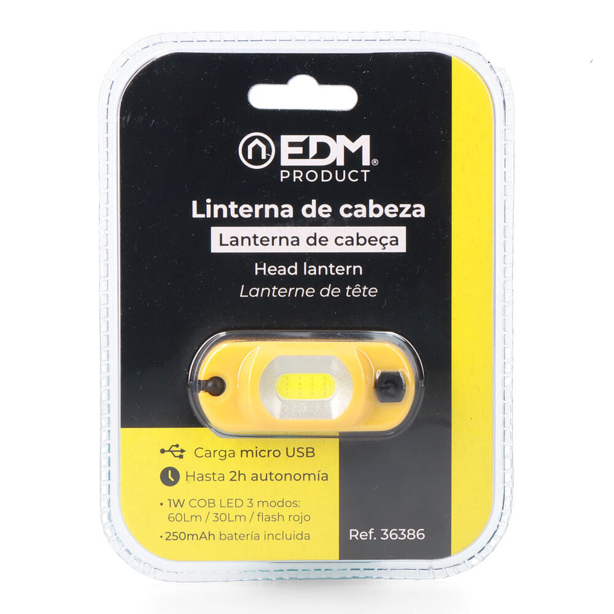 Rechargeable Headlamp 1w EDM - Vista 4 | Grow Industry