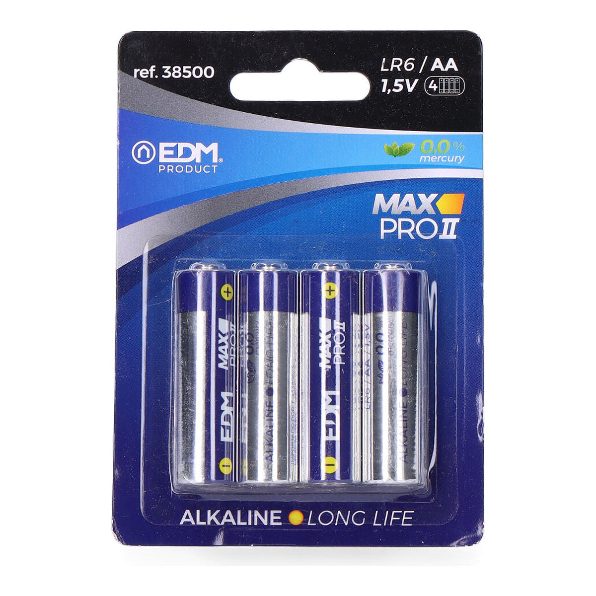 EDM Pila Alcalina Long Life 1,5V, vista 2