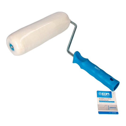 EDM Rodillo Profesional Acrílico 22 cm, Rodillo para pintura acrílica en espacios de cultivo