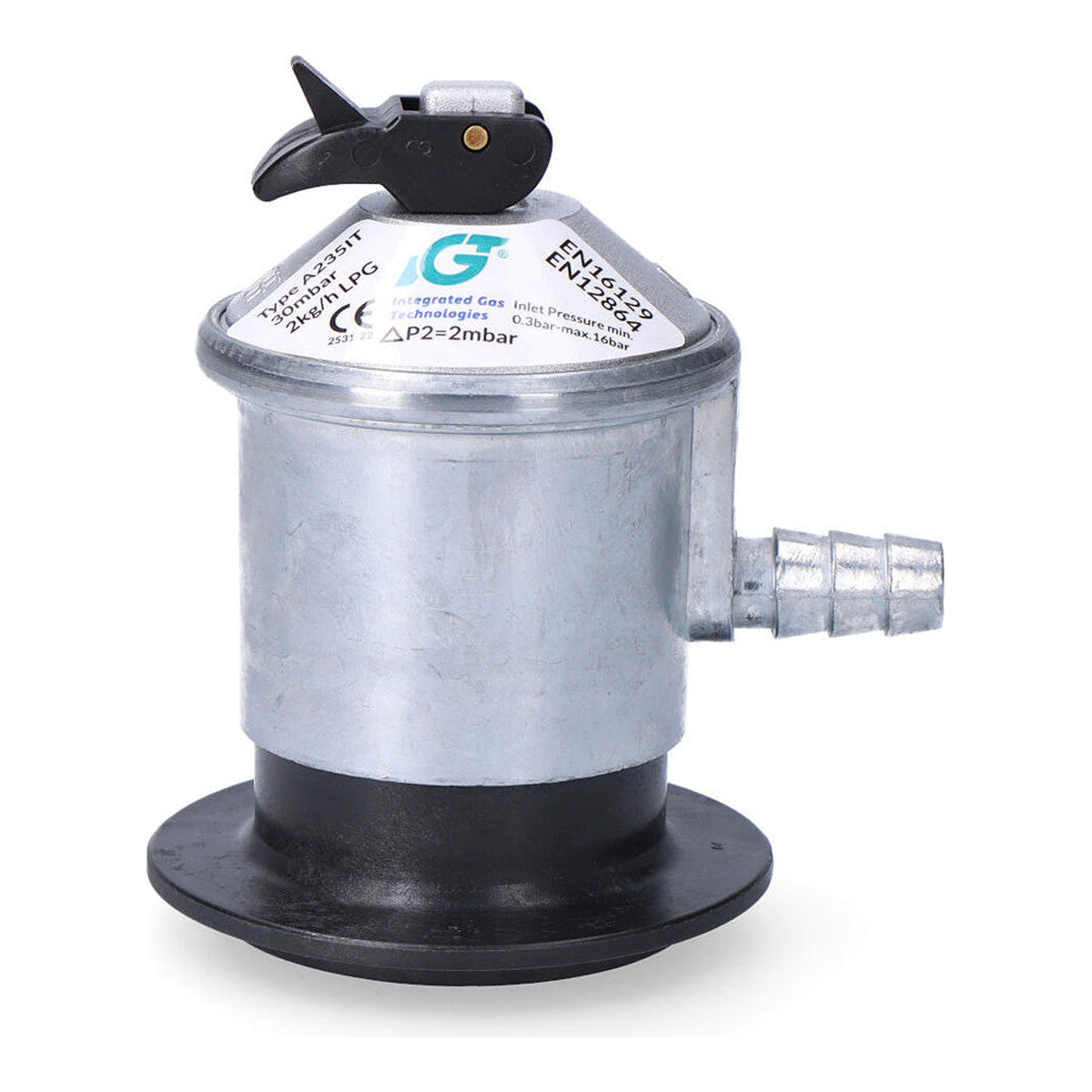 Edragas Regulador de Gas Butano 30G, Regulador de presión para sistema de CO₂ en cultivo