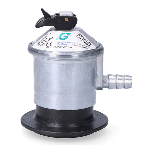 Edragas Regulador de Gas Butano 30G, Regulador de presión para sistema de CO₂ en cultivo