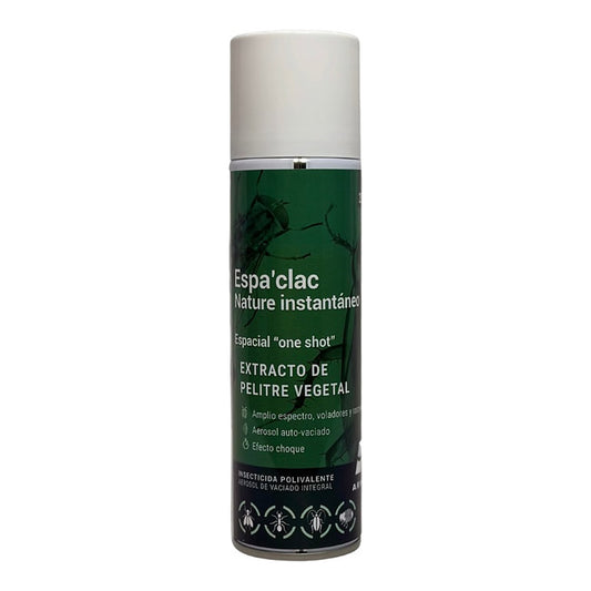 Espaclac Aerosol Descarga Total 250 ml, insecticida de descarga total para plagas en cultivo