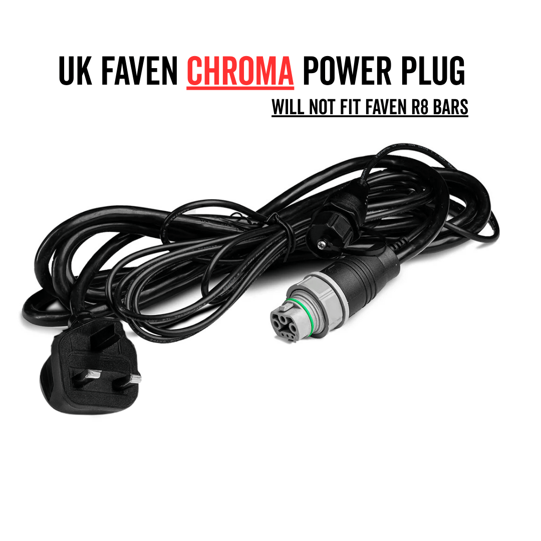 Faven Power Cable conexion pigtail al controlador CX2