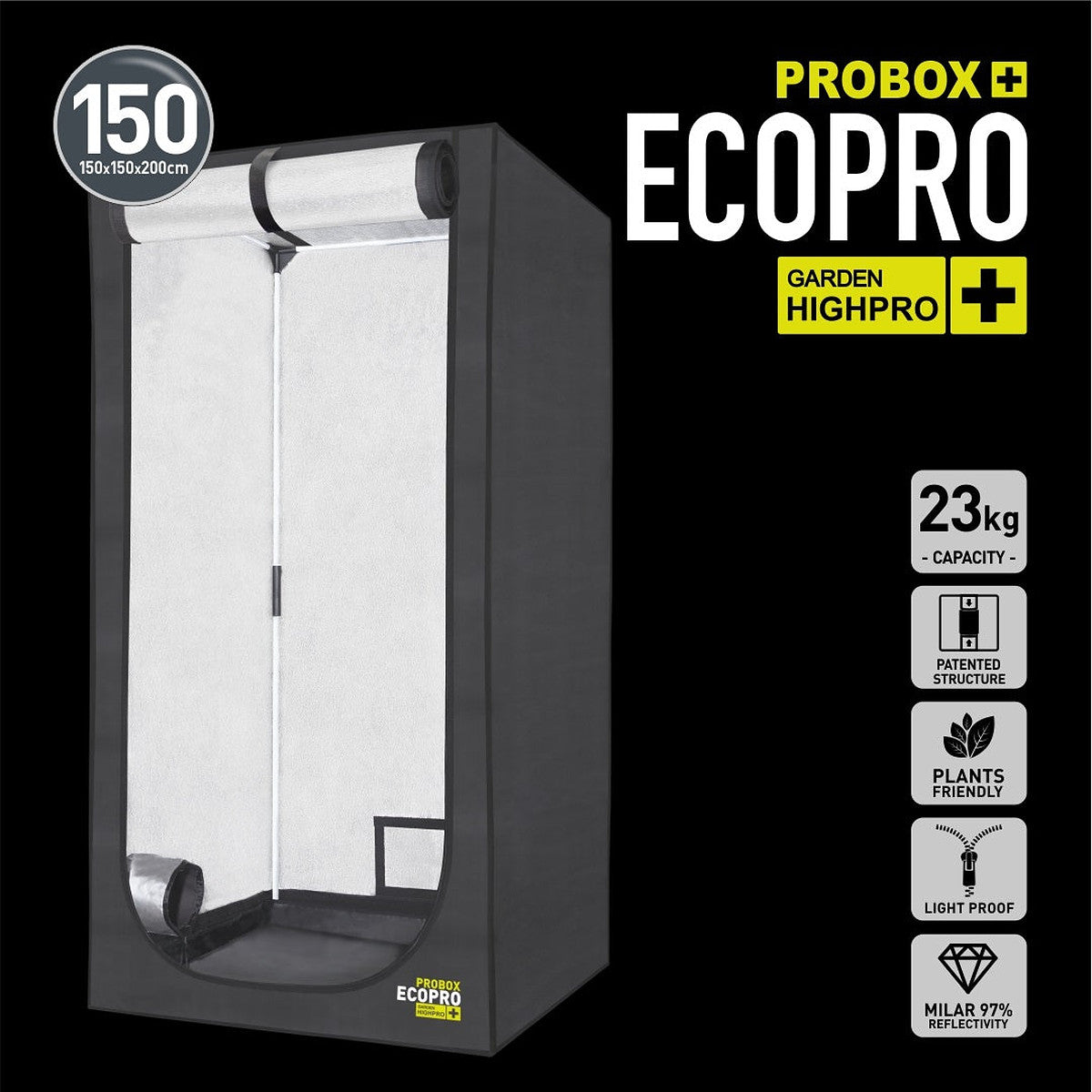 EcoPro Garden Highpro Kleiderschrank – Ansicht 6 | Wachsen Sie die Branche