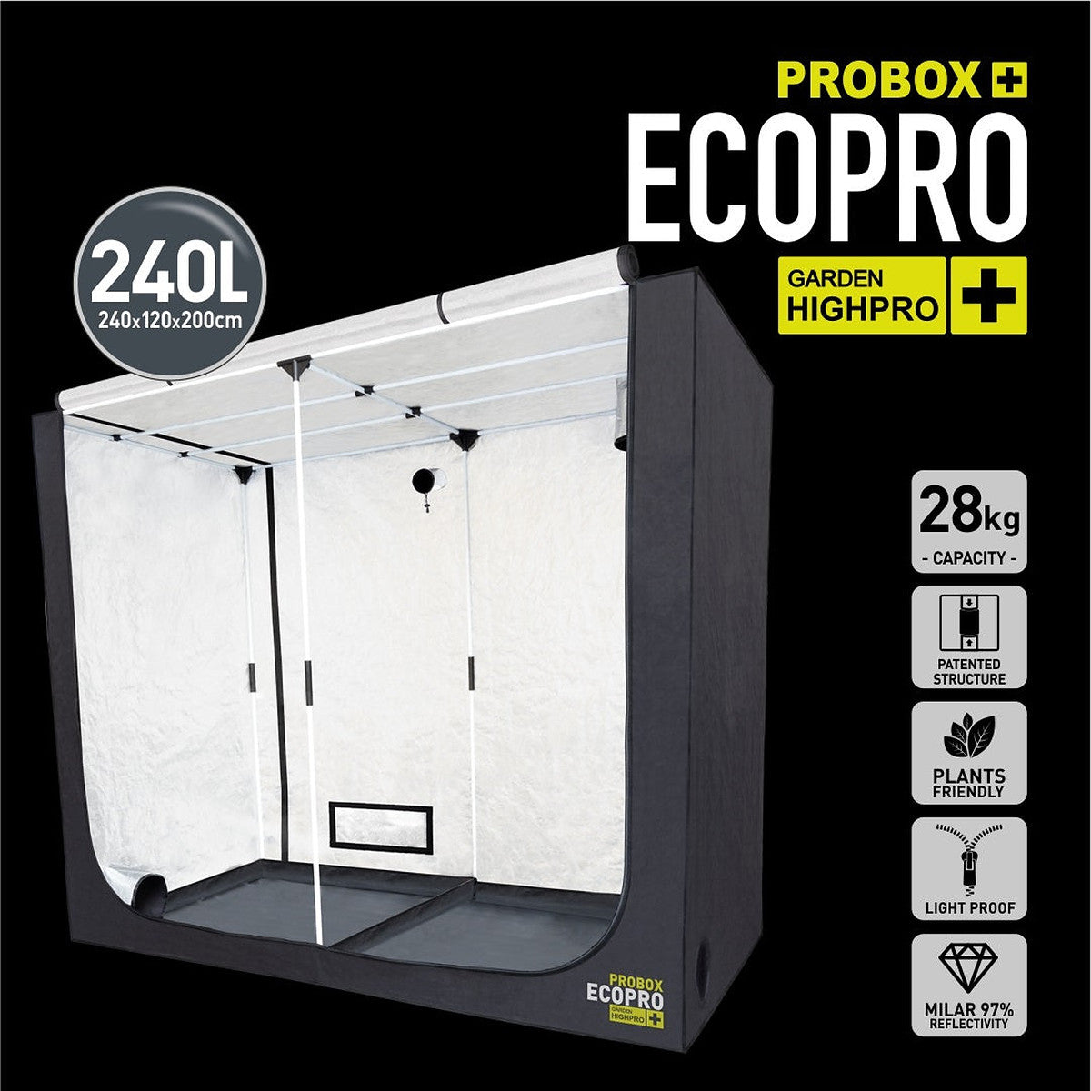 EcoPro Garden Highpro Kleiderschrank – Ansicht 7 | Wachsen Sie die Branche