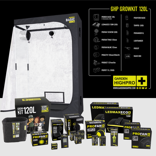 Kit de culture Kit d'armoire GARDEN HIGHPRO 120 L - Kit de culture | Développer l’industrie