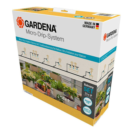 Gardena Set de Riego por Goteo Micro-Drip hasta 15 Plantas