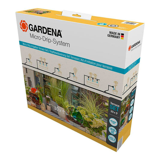 Gardena Set de Riego por Goteo Micro-Drip hasta 30 Plantas
