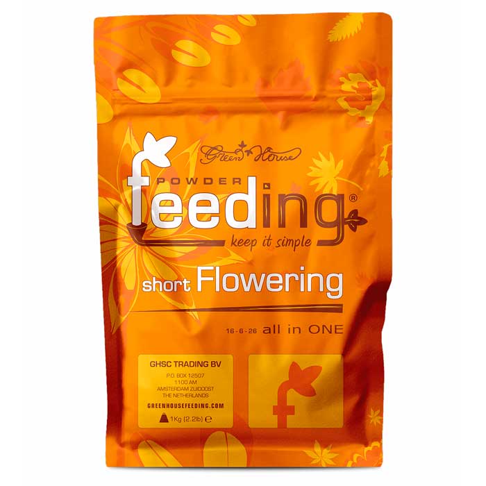Short Flowering GREEN HOUSE FEEDING - Fertilizers | Grow Industry