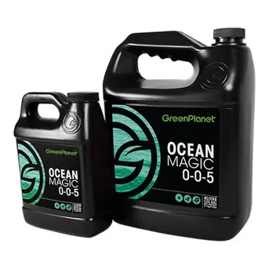 Green Planet Ocean Magic, fertilizante orgánico de algas y extractos marinos para cultivo