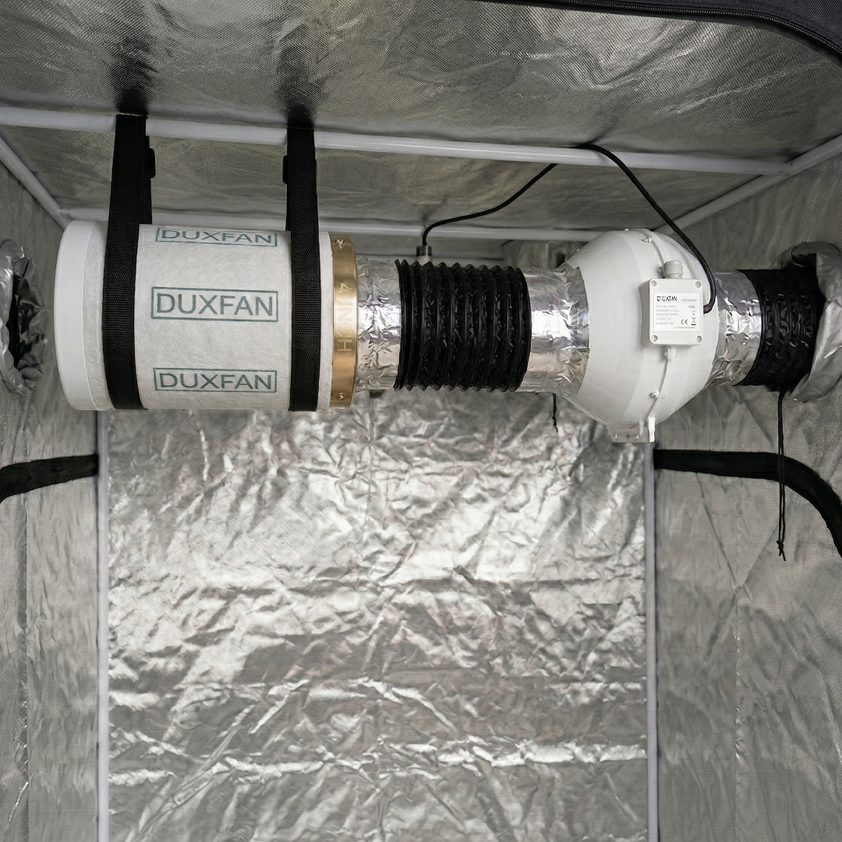 Grower Extraction Kit 125mm - View 2 | Grow Industry