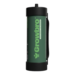 Growbro Botella de CO2, 1,8 kg de CO2 puro en cilindro desechable y reciclable