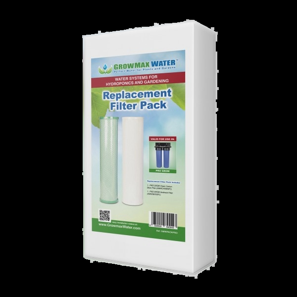 Pack de filtros de recambio Pro Grow Growmax Water ref. 422105 con cartuchos de 20" PL para Pro Grow 2000