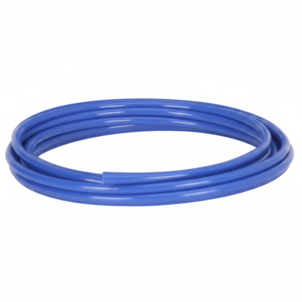 Tubería azul de 1/4" en rollo de 10 m para ósmosis Growmax Water (ref. 422115). Esta misma imagen se utiliza para la tubería azul de 3/8" (ref. 422117), que no dispone de foto propia del fabricante.