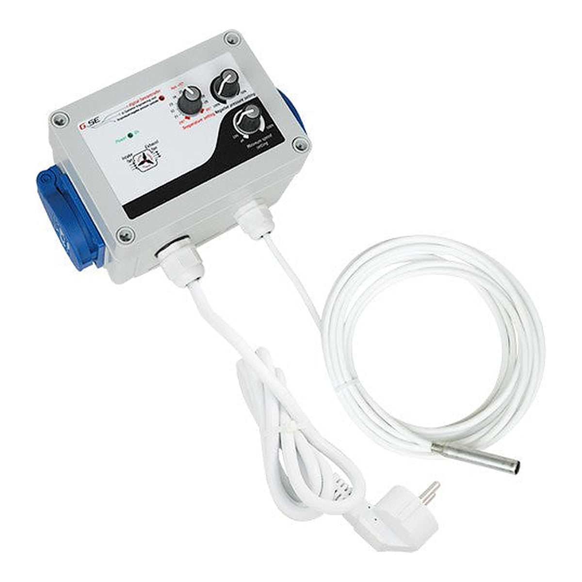2x5A GSE Negative Temperature and Pressure Controller - View 2 | Grow Industry