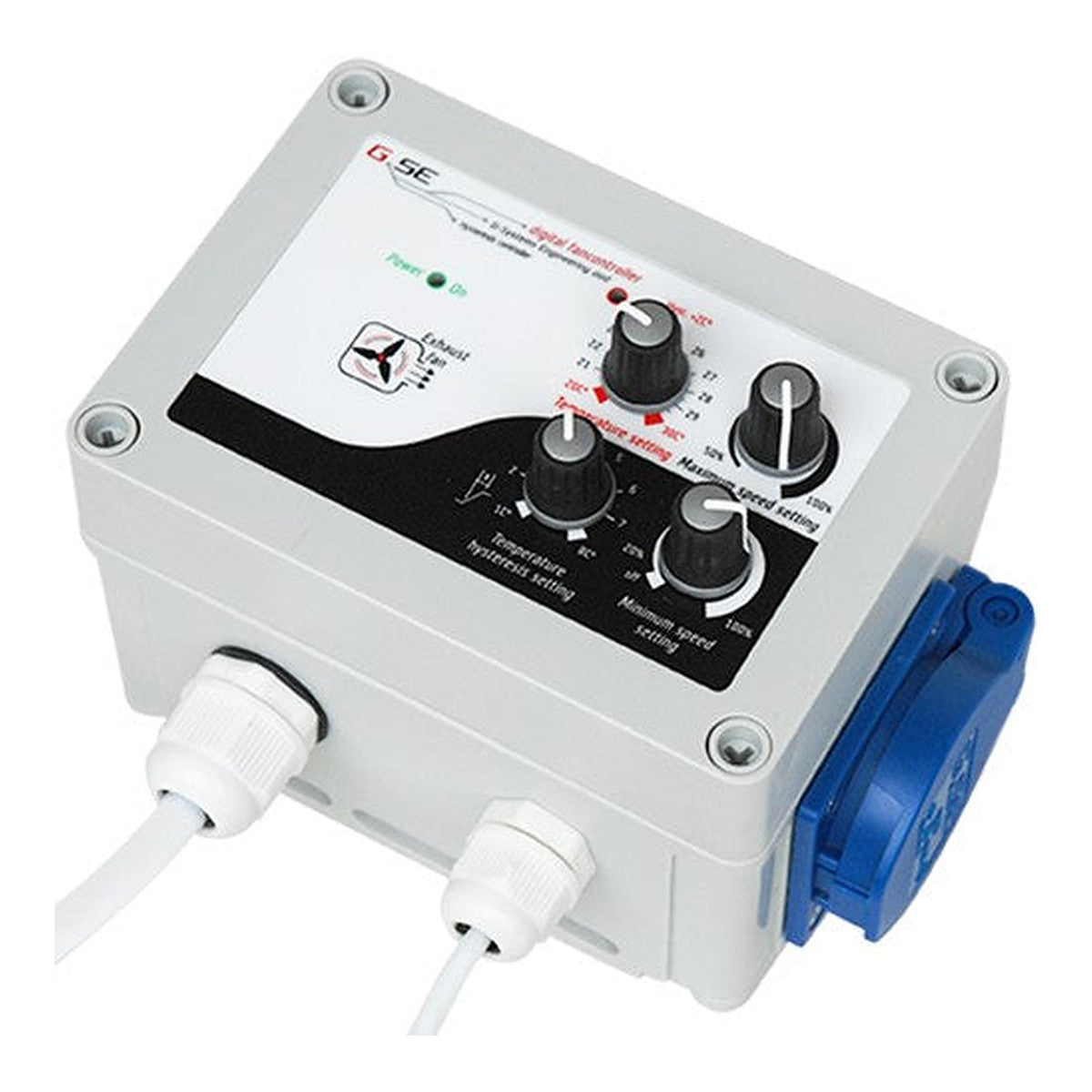 Control Temperature, Speed, Hysteresis min/max 10A GSE - Controller | Grow Industry