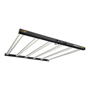 Compact 720W 2.8 μmol/J HBN LED luminaire on — professional lighting for indoor growing