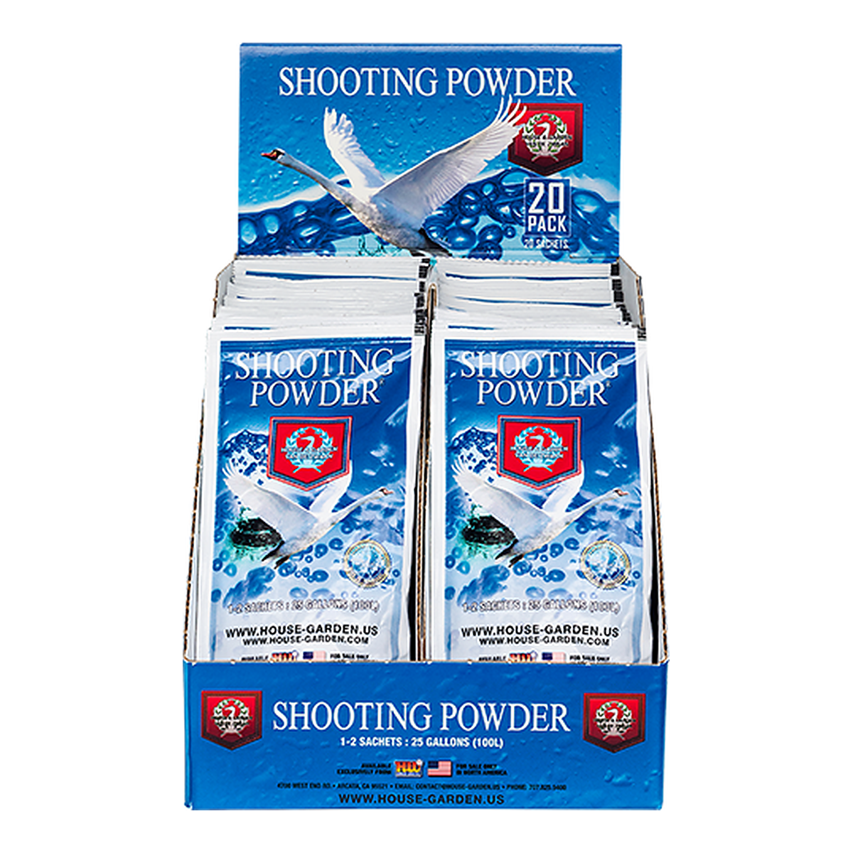 House & Garden Shooting Powder 65g, vista 2