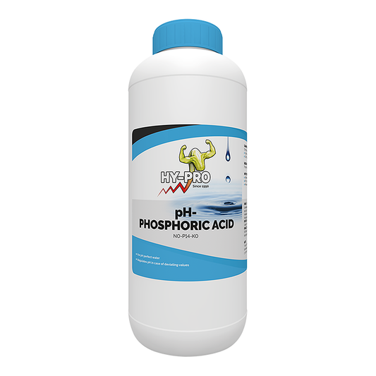 Hy-Pro pH- Phosphoric Acid 1 L, corrector de pH con ácido fosfórico