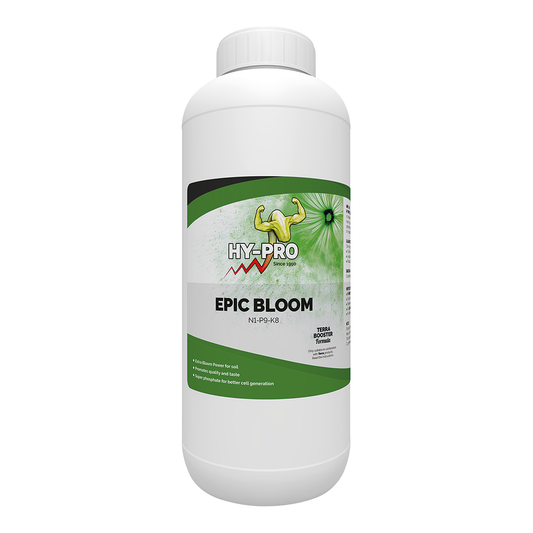 Hy-Pro Terra Epic Bloom 1 L, potenciador de floración organo-mineral para tierra