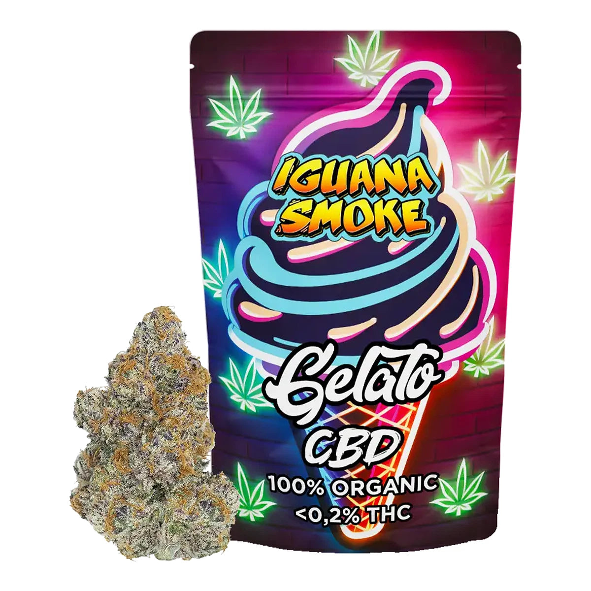 Iguana Smoke Flores CBD, vista 4