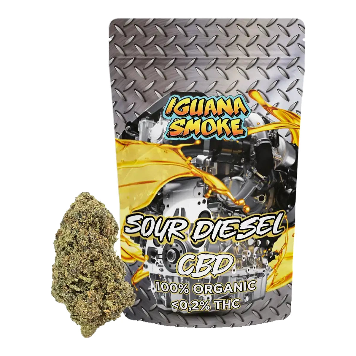 Iguana Smoke Flores CBD, vista 9