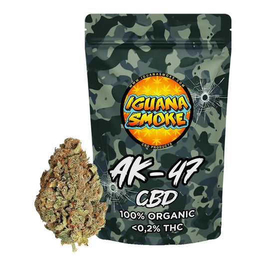 Iguana Smoke Flores CBD, Flores de cáñamo con CBD para consumo legal