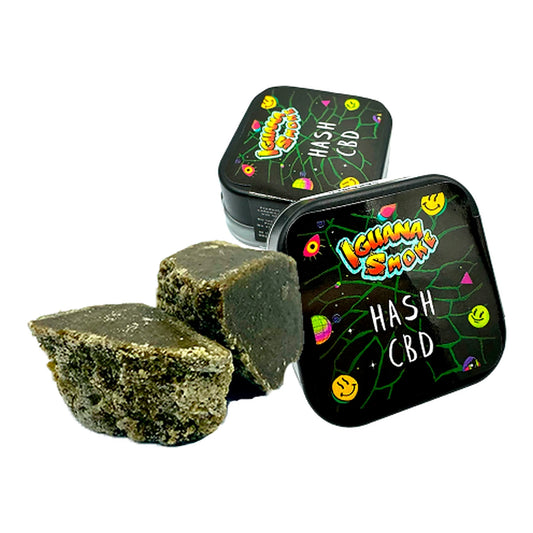 Iguana Smoke Hash CBD, concentrado de resina con CBD para consumo legal