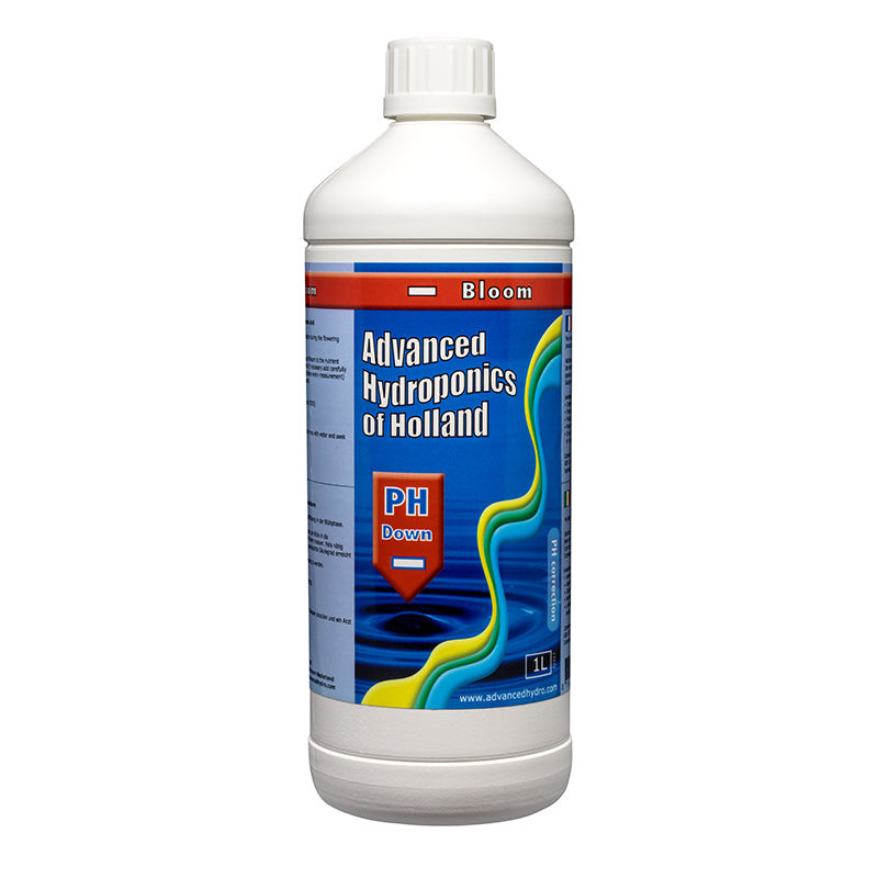 Advanced Hydroponics pH Down Bloom 1L