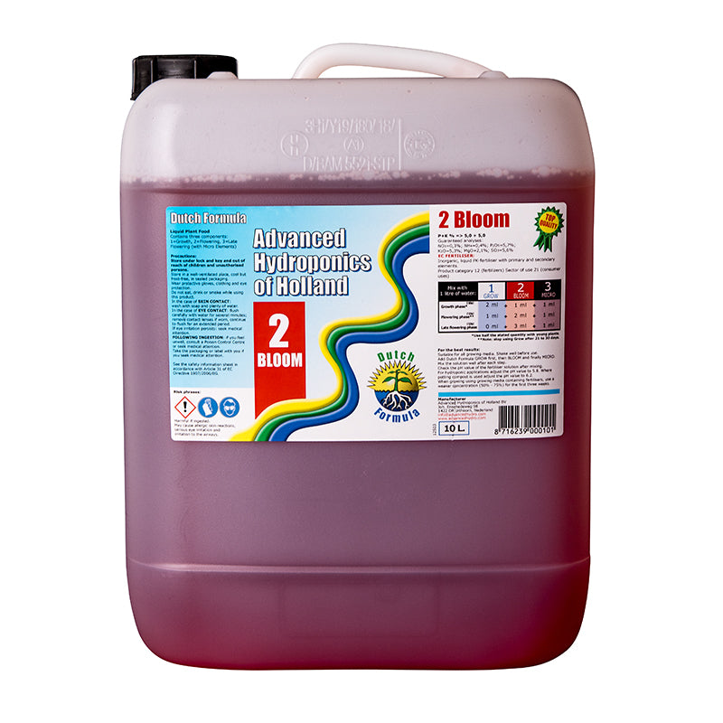 Advanced Hydroponics Dutch Formula Bloom 2 10L