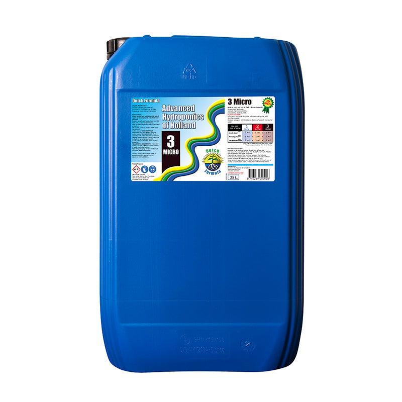 Advanced Hydroponics Dutch Formula Micro 3 25L