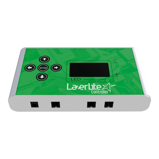 Lazerlite Controlador LED 0-10V, Controlador de intensidad y horario para luminarias LED