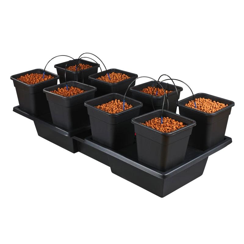 Nutriculture Origin Large Wide 8 sistema de goteo 8 macetas de 18 L