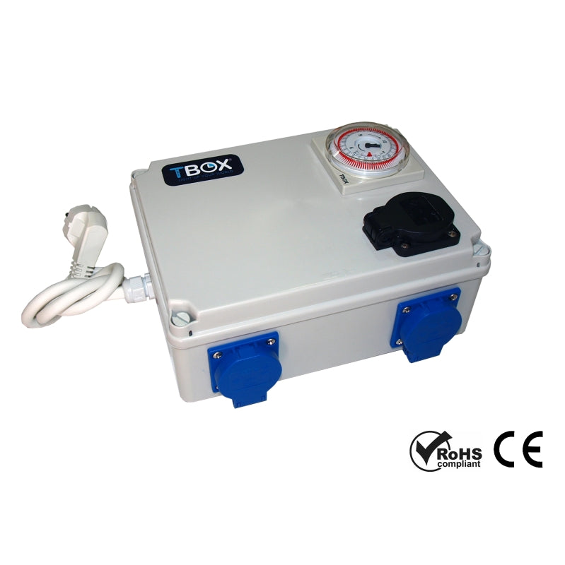 Tempobox multitoma 4 x 600 W con toma calentador