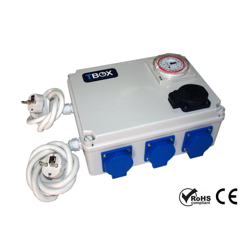 Tempobox multitoma 6 x 600 W con toma calentador