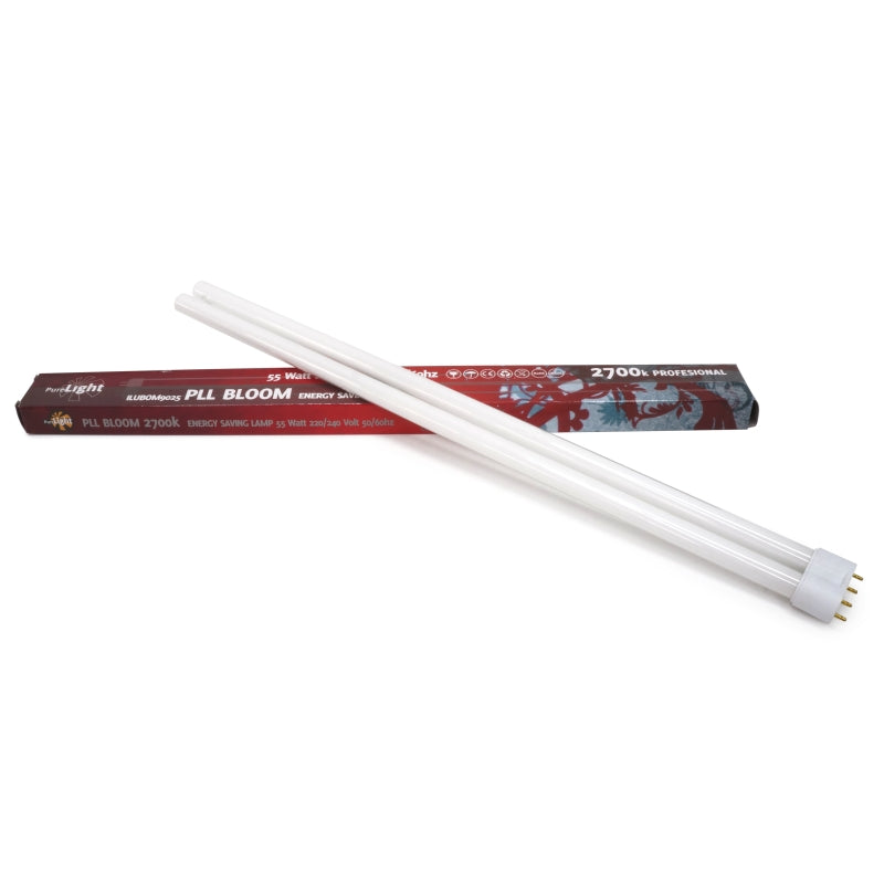 Pure Light Fluorescent PLL 55W – 2G11 Tube for T-Neon Reflectors in Grow and Bloom 