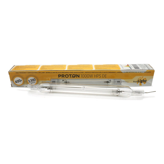 Pure Light Proton HPS 1000W DE 400V, bombilla double ended de espectro mixto