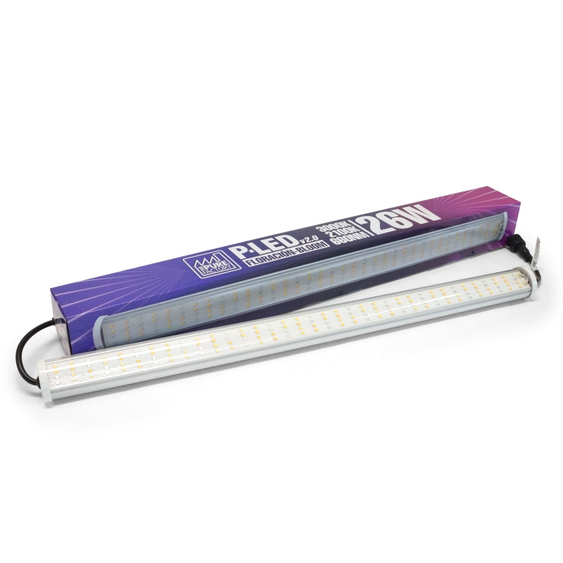 Pure Factory P-LED Bar V2.0 – 26W and 42W LED Bar for Growth 6500K and Flowering 2100K 